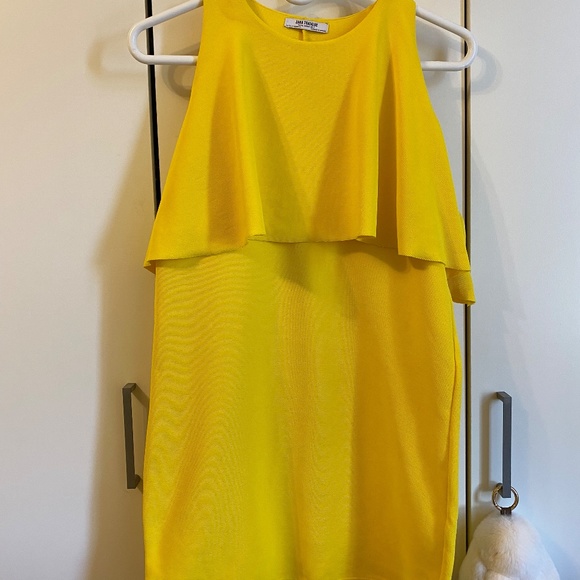 Zara Trafaluc Yellow Dress SIZE S - Picture 2 of 8